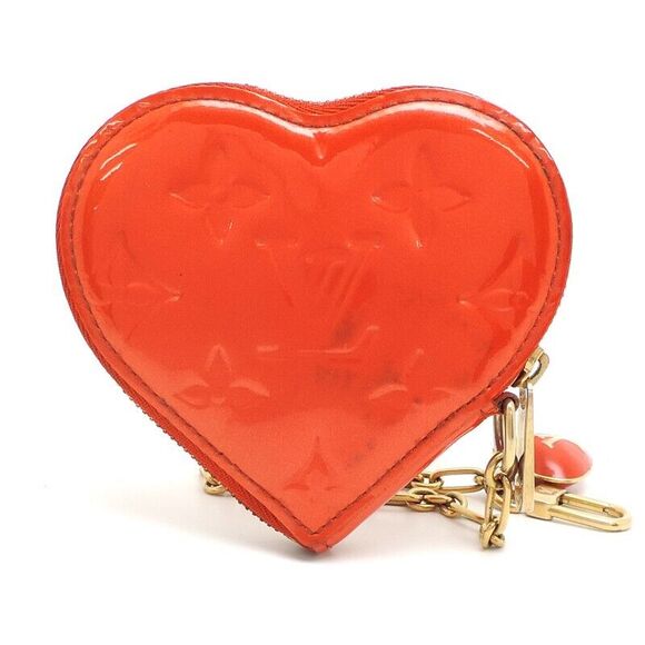 Louis Vuitton Coin Purse Vernis Orange #129181L28B - Picture 2 of 8